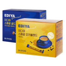 이디야 스페셜 커피믹스 골드블렌드+모카블렌드, 1세트, 100개