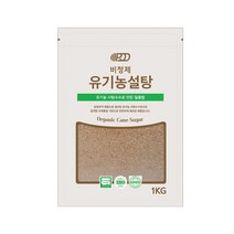 피오디 비정제 유기농 설탕 1kg 유기농사탕수수, 1개