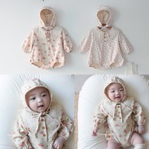 베이비 아기 봄신상 로렌슈트보넷세트 50일 백일 돌 아기옷 아기봄옷 아기슈트세트 아기모자세트 아기옷선물