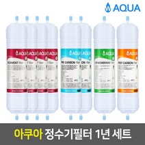 [99_2]_아쿠아 정수기필터 세트 [11인치], 02_2_11인치_양방향_아쿠아필터_1년세트