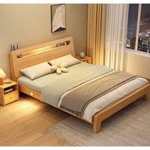 원목침대프레임 원목 싱글 침대프레임, 그레이 1200mmx2000mm 뼈대