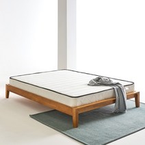 파로마 이브 원목 침대프레임 무헤드 Q PAD805, 단품