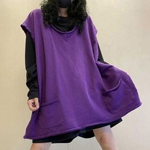 퀸앤조이 레이어드갑 면 조끼 베스트 ***퀸앤조이***