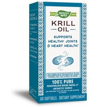 네이쳐스웨이 크릴 오일 500mg 소프트젤, 60개입, 1개