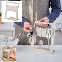 이케아온라인몰 UPPFYLLD 주방기구 걸이, 주방용품 소형거치대+다용도행주1개