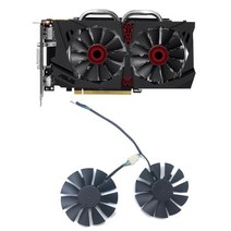 T128010SU AS STRIX GTX960 GTX950-2GD5-GAMING GTX750TI R9 370 그래픽 카드 냉각 팬용 12V 0.3A 75mm 4 핀 VGA 팬, 01 1PCS