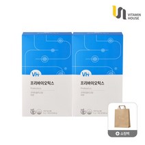 비타민하우스 프리바이오틱스 100포 2박스+쇼핑백, 단품, 단품