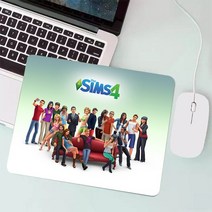 롤 게이밍 장패드 The Sims 4 소형 게임용 마우스 패드 PC 게이머 키보드 컴퓨터 사무실 매트 노트북 매트, 08 A8_01 LockEdge220x180x2mm, 1개
