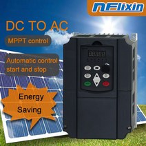 주파수변환기 주파수 변환기 태양광 인버터 DC 입력 0.75-2.2KW 220V/380V 워터 펌프 특수 VFD 주파수 변환, 06 7.5KW 10HP_01 220V