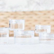 심플 크림용기 공병 화장품 공병, 흰색(15g)