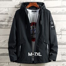 쥬엔리치 남자 빅사이즈 바람막이 경량 캐주얼 등산 자켓 야상 남성 오버핏 M-7XL