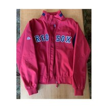Vtg Majestic MLB 보스턴 레드삭스Red 자켓 Authentic Therma Base Full Zip 남성 M