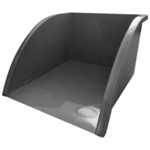 선홈통 배수관 오수받이 멀티조인트 처마빗물받이 물홈통 물 쓰레받기 비 포집 다운스파우트 플, 1.Grey