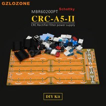 CRC-A5-II HIFI 퓨어 클래스 A 증폭기 숏 키 정류기 필터 전원 공급 장치 DIY 키트/반 완료 보드 PASS A3/A, 01 DIY Kit