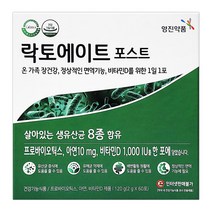 영진약품 락토에이트 포스트 120g(2g X 60포)