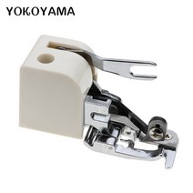 재봉틀 노루발 키트 세트 액세서리 바느질 미싱 YOKOYAMA-사이드 커터 오버록 모든 로우 생크 가수 Janome Brother 가정용 Sewi 부착용, 없음, 1개