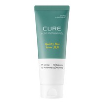 김정문알로에 큐어 수딩젤 수분크림 150ml