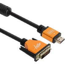 엠비에프 DVI to HDMI GOLD 케이블 5M MBF-DMHMG050