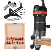 전기식 목공 라우터 나무 손 밀링 머신 전기 트리머 커터 트리밍 Slotting 절단 도구, 01 EU PLUG 220V
