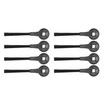 샤크 IQ 자동 비우기 베이스 로봇 진공 청소기에 적합한 사이드 브러시 교체 부품 RV1001AE 8 팩