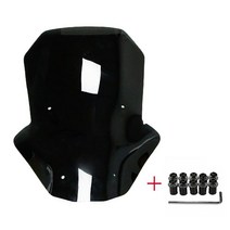 스쿠터 윈드 스크린 X-ADV750 2017 - 2020 오토바이 앞유리, 기본