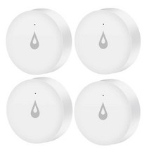 수도 누수탐지기 ZigBee-투야 누수 감지기 센서 물 탱크 전체 연결 알람 스마트 홈 보안 앱, 04 4PCS