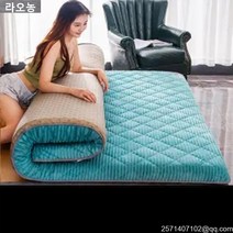 라오농 LAONONG 플라이폼 매트리스에 두꺼운 다다미 스펀지 패드 싱글 2인용 숙소 매트리스 메모리폼 매트리스JFUuuds66998, J +고품질 공장 직영 안심구매weihaizguogu