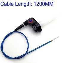 오토바이프레임 오토바이 프레임 홀더 트위스트 스로틀 클램프 플라스틱 알루미늄 그립 오토바이 구덩이, 08 Blue 1200mm