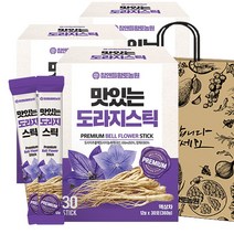 푸르담 맛있는 도라지청 스틱, 90개입, 12g