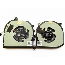 노트북 쿨러 새로운 cpu 냉각 팬 dell Precision 5530 m5530 xps 15 9570 0mv340 xps15 7590 008yy9 0tk9j1, 세트