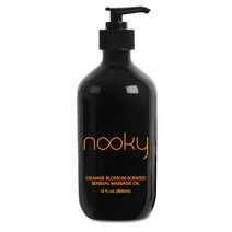 Nooky Orange Blossom Massage Oil 누키 오렌지 블라섬 마사지오일 500ml, 1팩