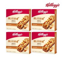 켈로그 크런치넛 에너지바 30g 48개 (4eaX12box), 120g, 12개