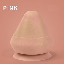 장요근마사지 실리콘 콘 솔리드 흡착 볼 psoas 흉추 백 견갑골 발 요가 근육 릴리스 장치, 분홍색