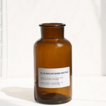 가팡 드라이플라워 꽃병 DRYJ012, 브라운 11번