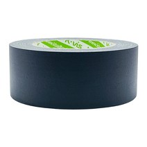 kvis 개퍼 테이프 gaffer tape 50mm x 25M, 검정 1개