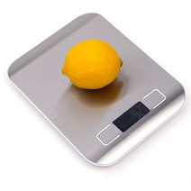이유식저울 주방용 전자저울 업소용 5kg, 화이트(건전지없음)