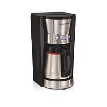 해밀턴비치 46896A 진공 스테인리스 보온 카라페 포함 10컵 커피 메이커, 10 Cup Thermal Carafe