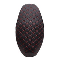바이크 범용 오토바이 액세서리 가죽 시트 쿠션 커버 자외선 차단 방수 보호대 절연, 13 Black XXL