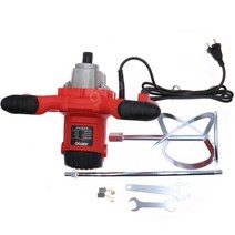 시멘트믹서기 믹서드릴 콘크리트 드릴 믹서기, 빨간, 미국