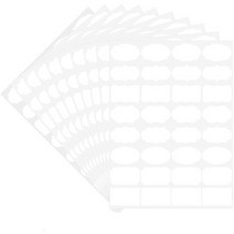 일본직발송 3. 식품 저장 라벨 Wisdompro 냉장용 스티커 아트지 공백 손글씨 인쇄 가능 뗄 수 있는 메이슨, One Size_One Color, One Size_One Color, 상세 설명 참조0