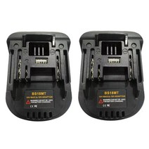 앵글부츠 여성 반부츠 Bosch 18V BAT619G/620 배터리 용 BS18MT 어댑터 변환기 USB Makita BL 1860 리튬 용으로 변환