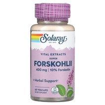 솔라레이 Forskohlii 슈퍼 포스콜리 400mg 60정