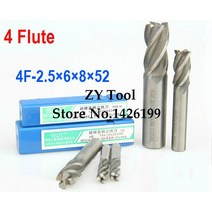 5pcs 10mm 4 플루트 hss 및 확장 알루미늄 엔드 밀 커터 cnc 비트 밀링 기계 공구 절삭, 한개옵션0, 한개옵션0