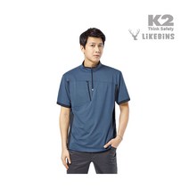K2safety K2라이크빈 LMS17216 반팔티셔츠 LB2-216