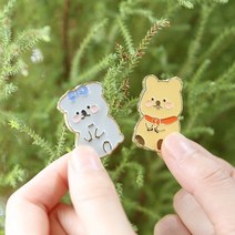 코코카 블링블링 캐릭터 귀여운 금속뱃지 세트