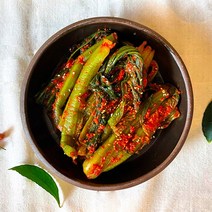 여수엄마김치 돌산갓김치 돌산갓물김치 고들빼기 파김치 총각김치 배추김치, 돌산 갓김치1kg