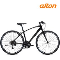 알톤자전거 2023 알톤 탑원 700C 하이브리드 자전거 완조립, 탑원 480 블랙, 조립+사은품D