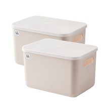 락앤락 선반 정리 수납함 5L, LIGHT PINK, 2개