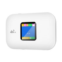 포켓 와이파이 해외여행 필수품 휴대용 usb 미니 4g 핫스팟 와이파이 라우터 라우터, 하얀