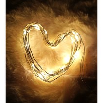 LED와이어전구 점멸 줄조명 구리전구 미니 LED 10구 20구 30구, 따뜻한황백색 20구(2m)